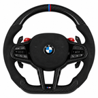 BMW G-Chassis LCI M Style Custom Carbon Fiber Steering Wheel
