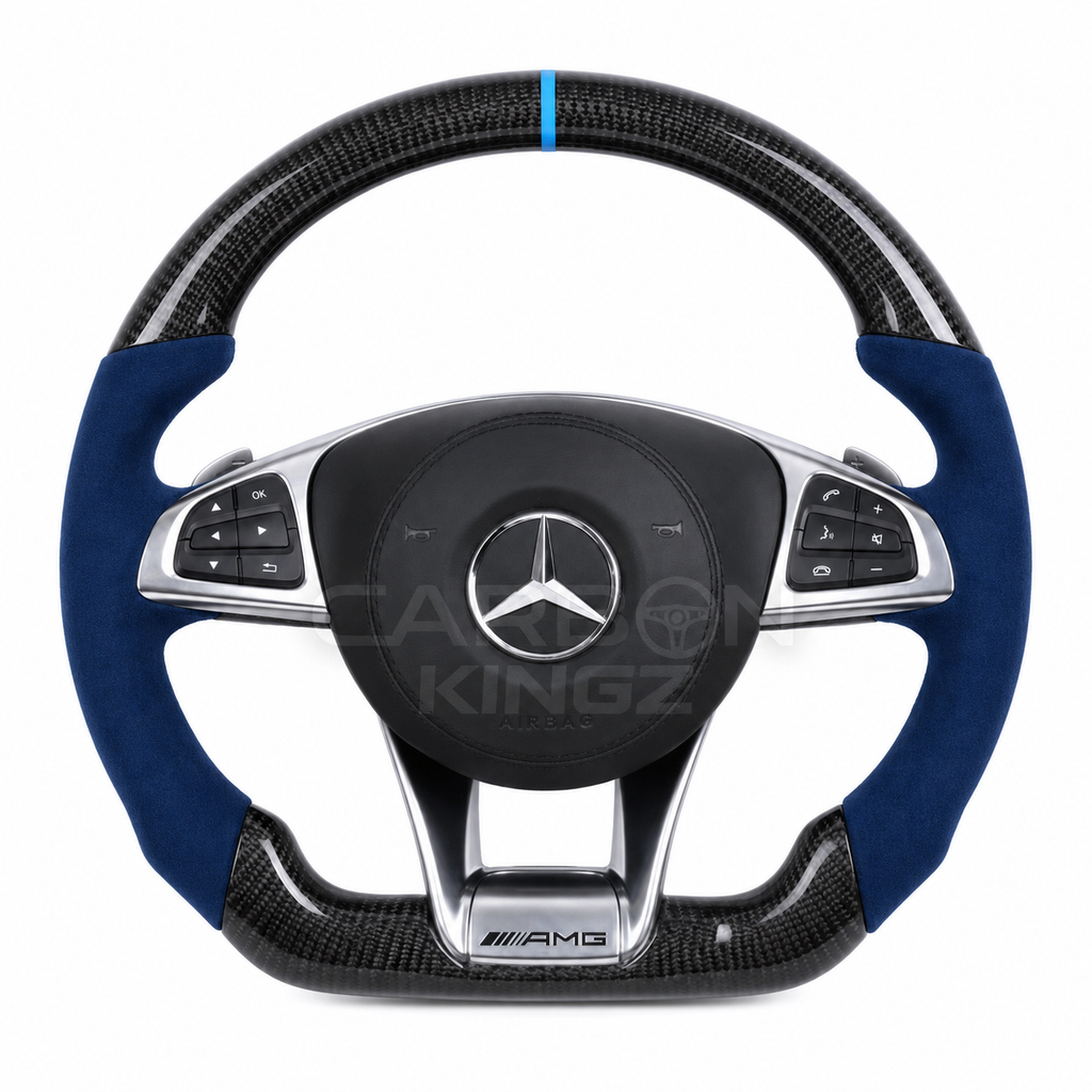 Mercedes-Benz 2017 AMG Steering Wheel – Sport-Focused Custom Upgrade
