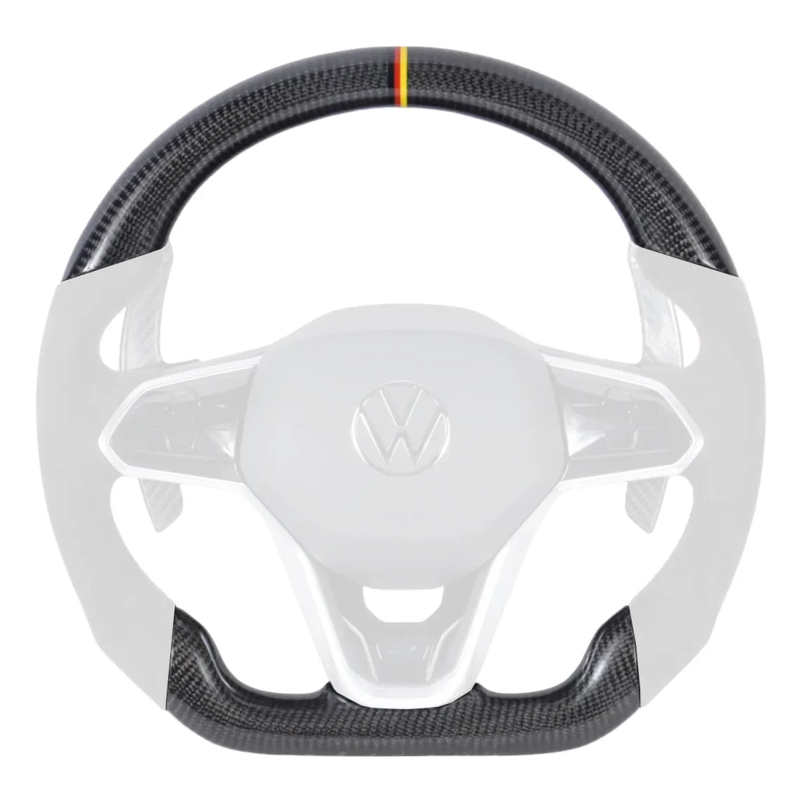 Volkswagen Golf Mk8 Style Custom Carbon Fiber Steering Wheel
