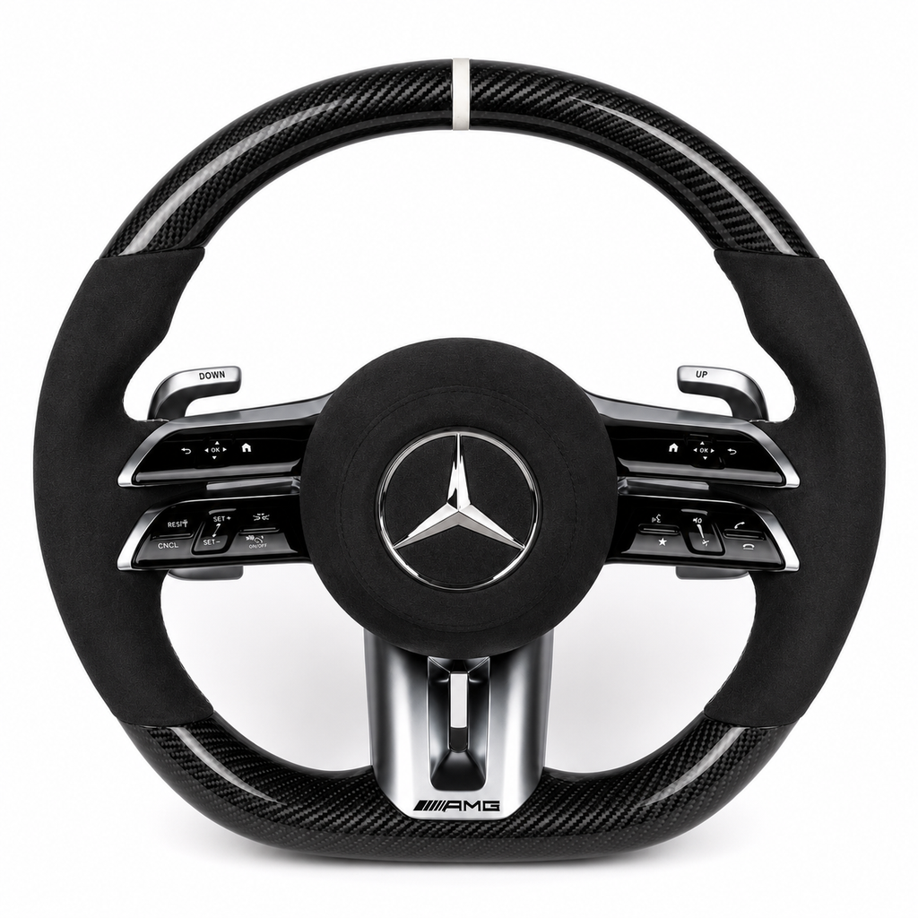 Mercedes-Benz 2023 Style AMG Custom Carbon Fiber Steering Wheel