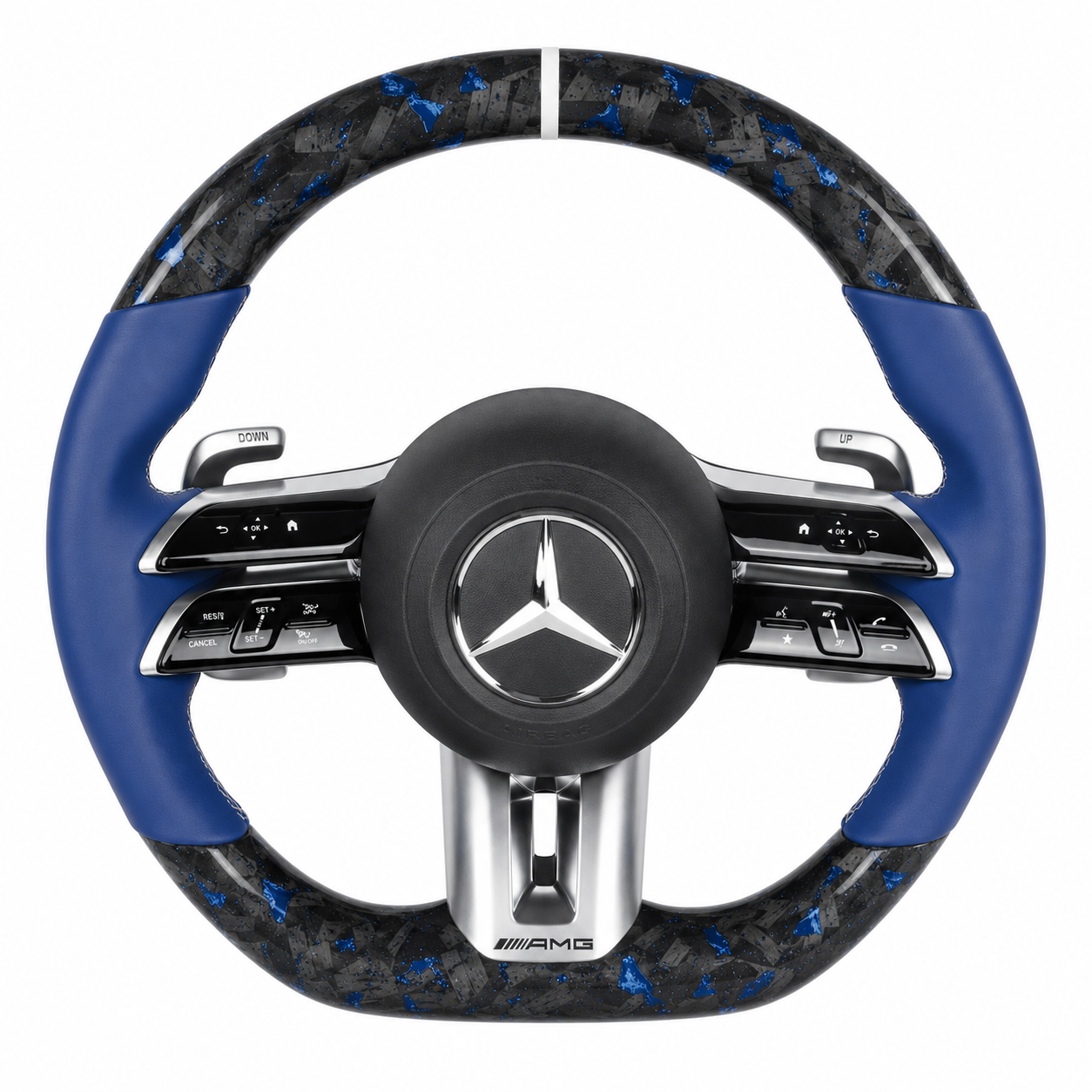 Mercedes-Benz 2023 AMG Steering Wheel – Precision Custom Upgrade
