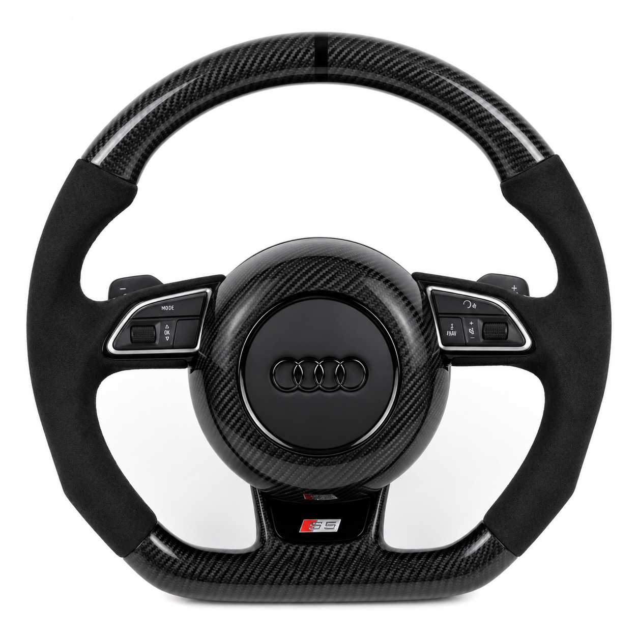 Audi A/S/RS Custom Carbon Fiber Steering Wheel