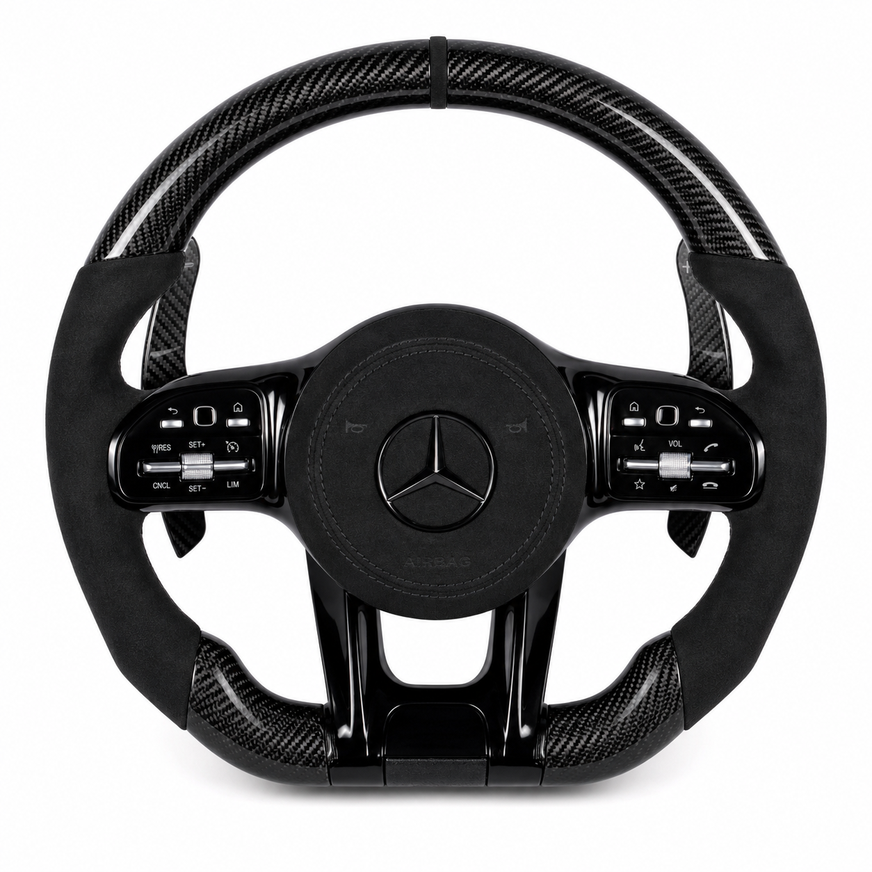 Mercedes-Benz 2020 AMG Style Custom Carbon Fiber Steering Wheel