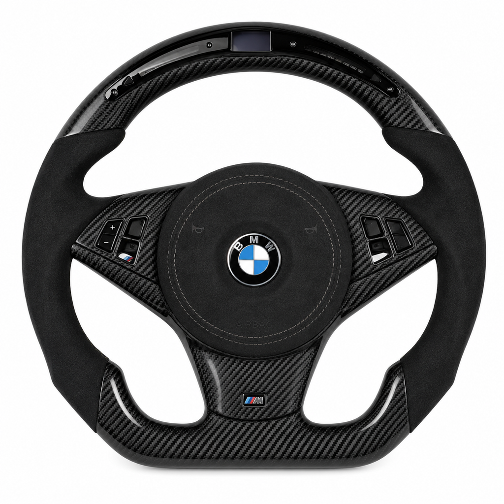BMW E63 M6 Style Custom Carbon Fiber Steering Wheel