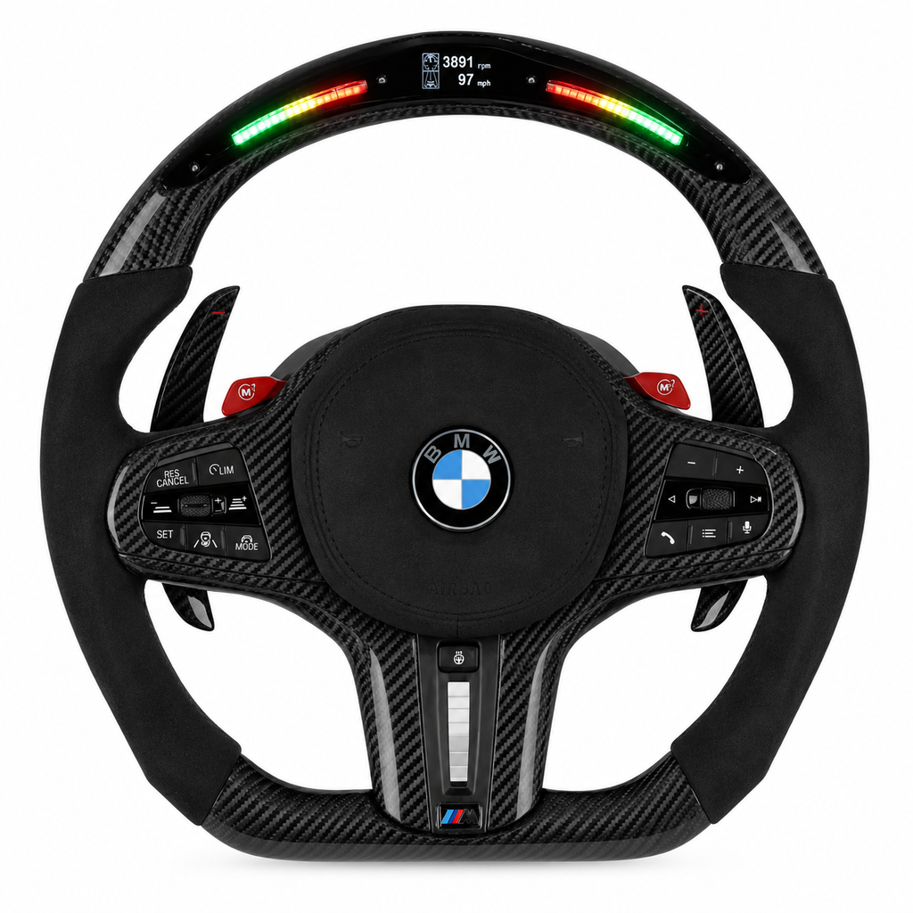 BMW G-Chassis Style Custom Carbon Fiber Steering Wheel