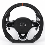 Volkswagen Golf Mk8 Style Custom Carbon Fiber Steering Wheel