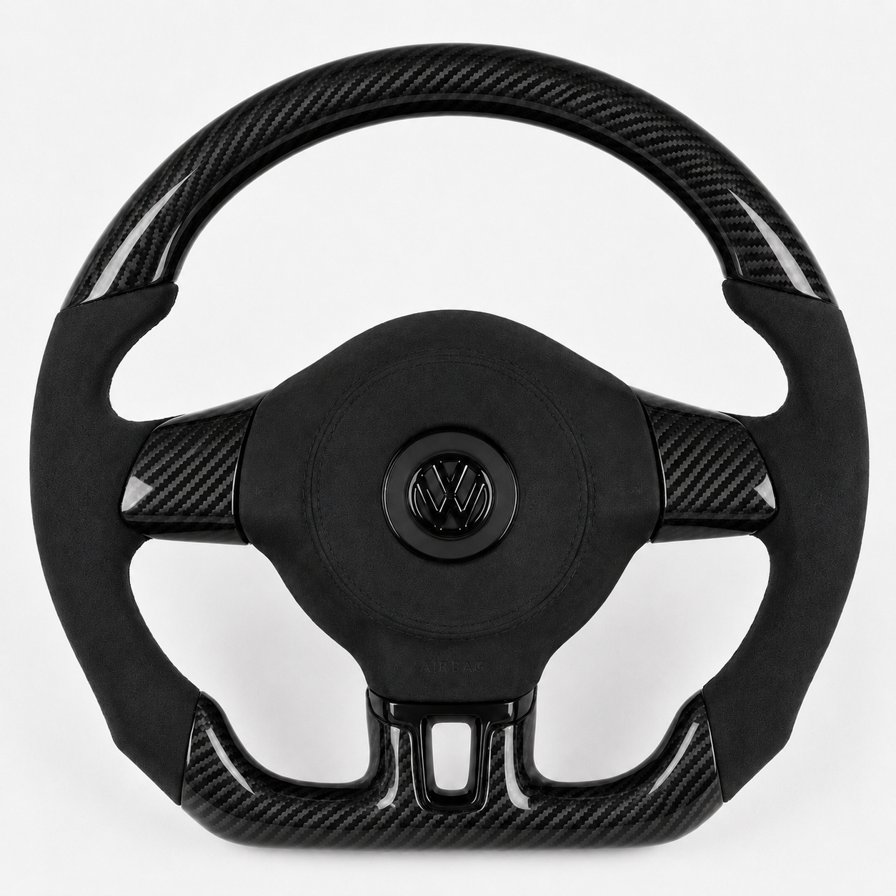 Volkswagen Golf Mk6 Custom Carbon Fiber Steering Wheel