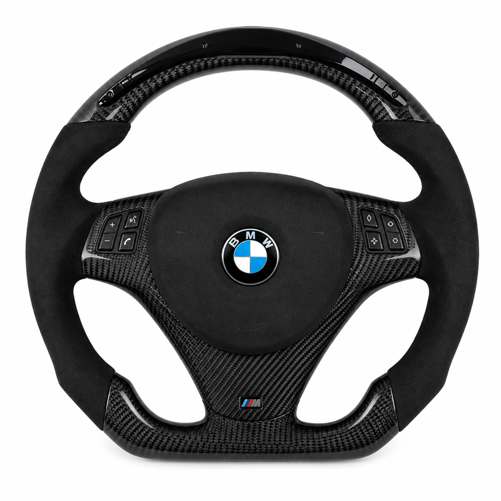 BMW E90-E91-E92-E93 Custom Carbon Fiber Steering Wheel
