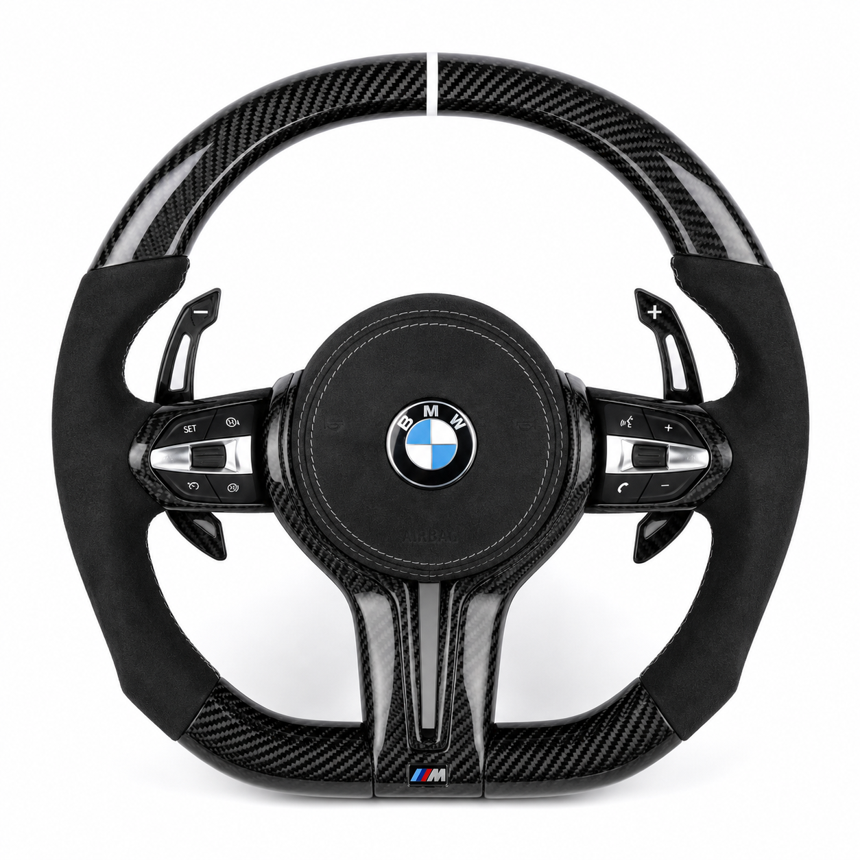 BMW F-Chassis M Custom Carbon Fiber Steering Wheel
