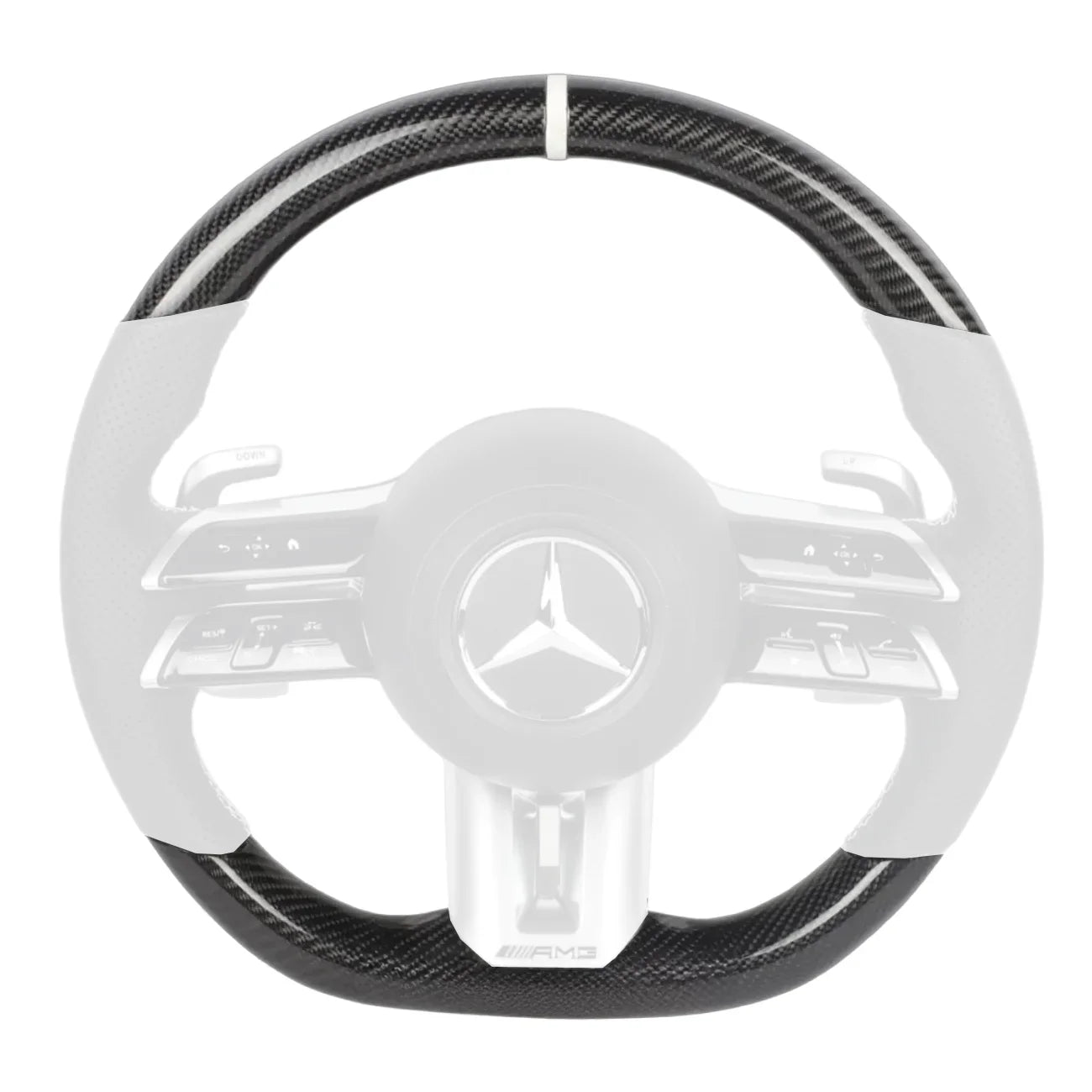 Mercedes-Benz 2023 AMG Steering Wheel – Precision Custom Upgrade