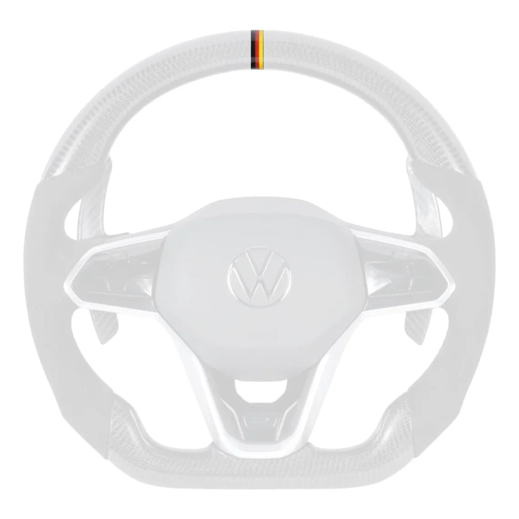 Volkswagen Golf Mk8 Style Custom Carbon Fiber Steering Wheel