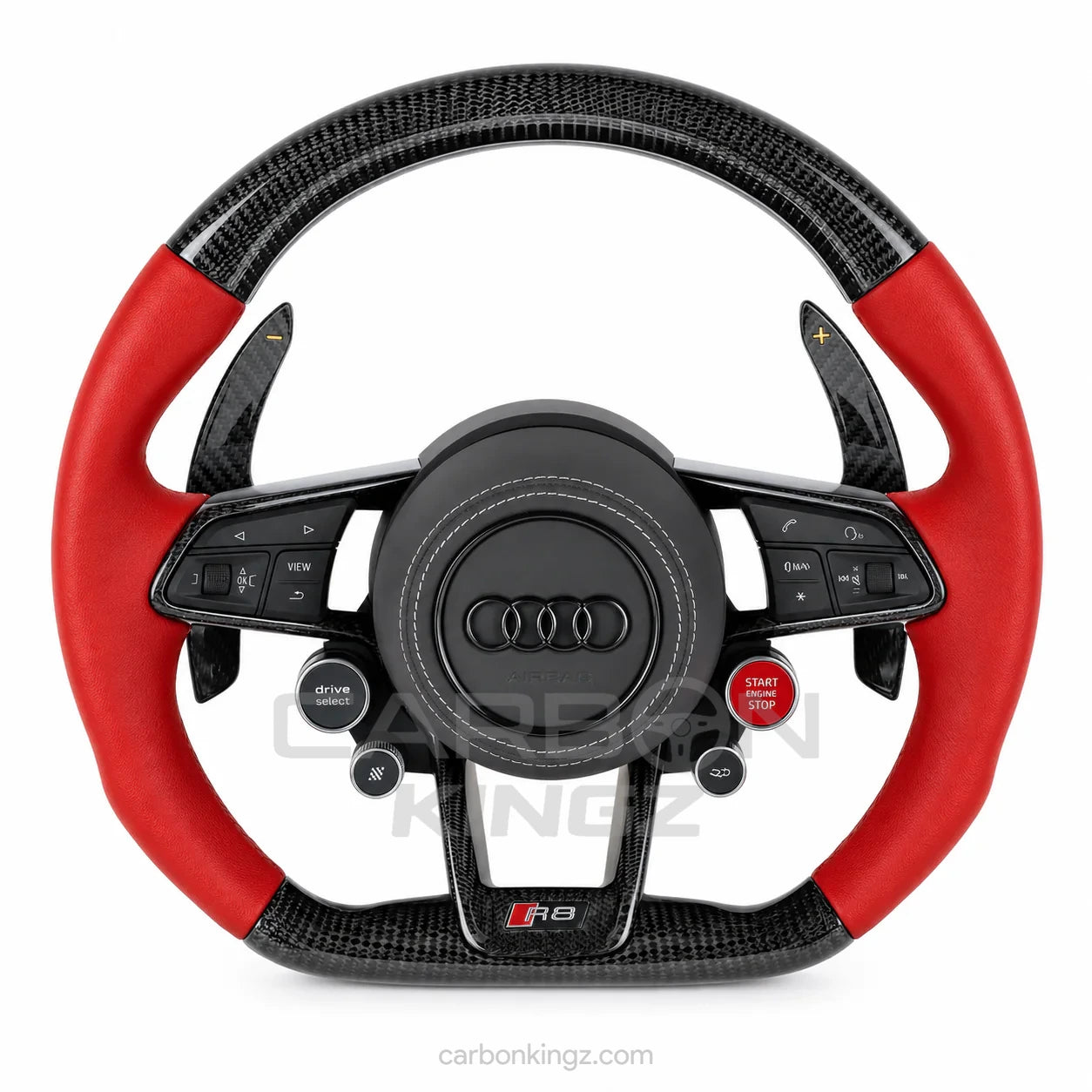 Watermarked - Audi R8 / TT Steering Wheel 2010+ – Exotic-Inspired Custom Performance Upgrade