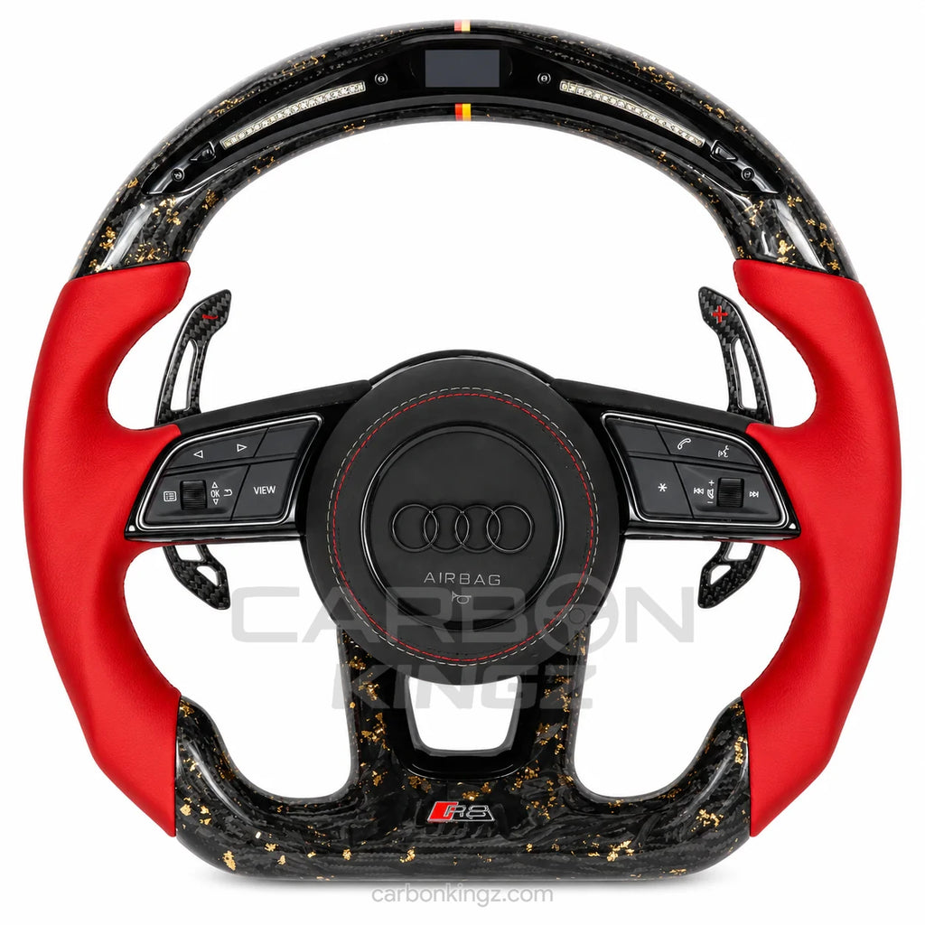 Watermarked - Audi RS Steering Wheel – Advanced Performance Custom Upgrade