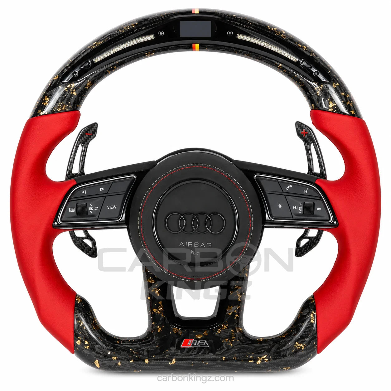 Watermarked - Audi RS Steering Wheel – Advanced Performance Custom Upgrade