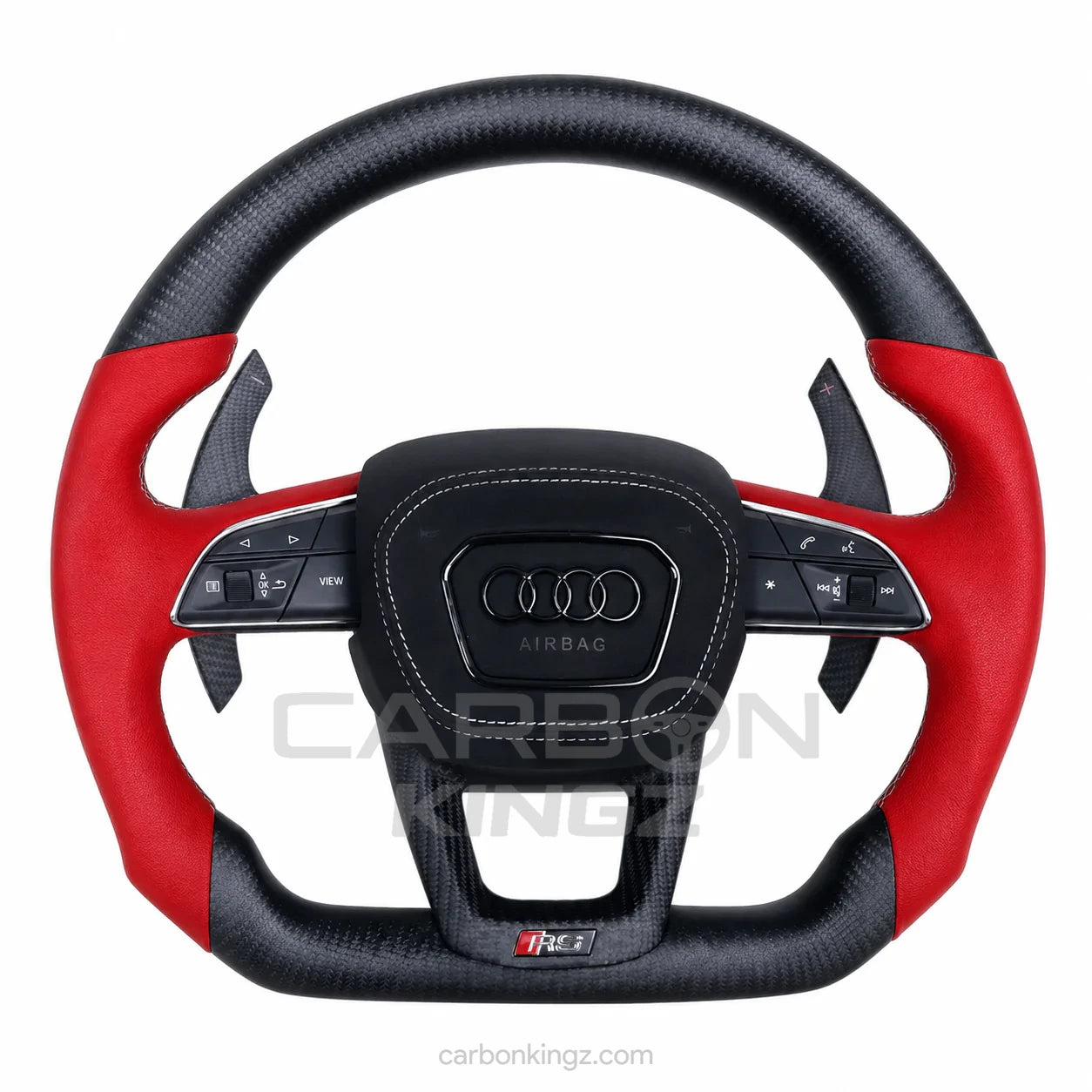 Watermarked - Audi Q / RS 2023+ Steering Wheel – Next-Gen Luxury Custom Upgrade