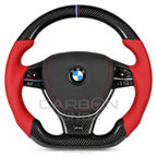 Watermarked - BMW F10 Steering Wheel – Refined Custom Driving Experience Upgrade