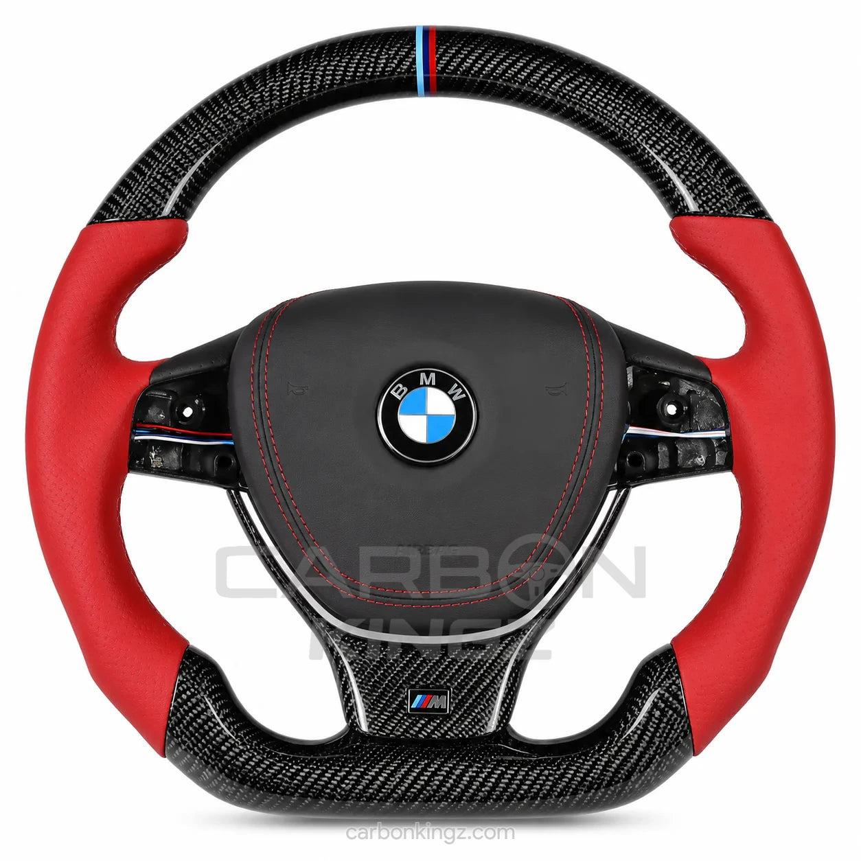 Watermarked - BMW F10 Steering Wheel – Refined Custom Driving Experience Upgrade