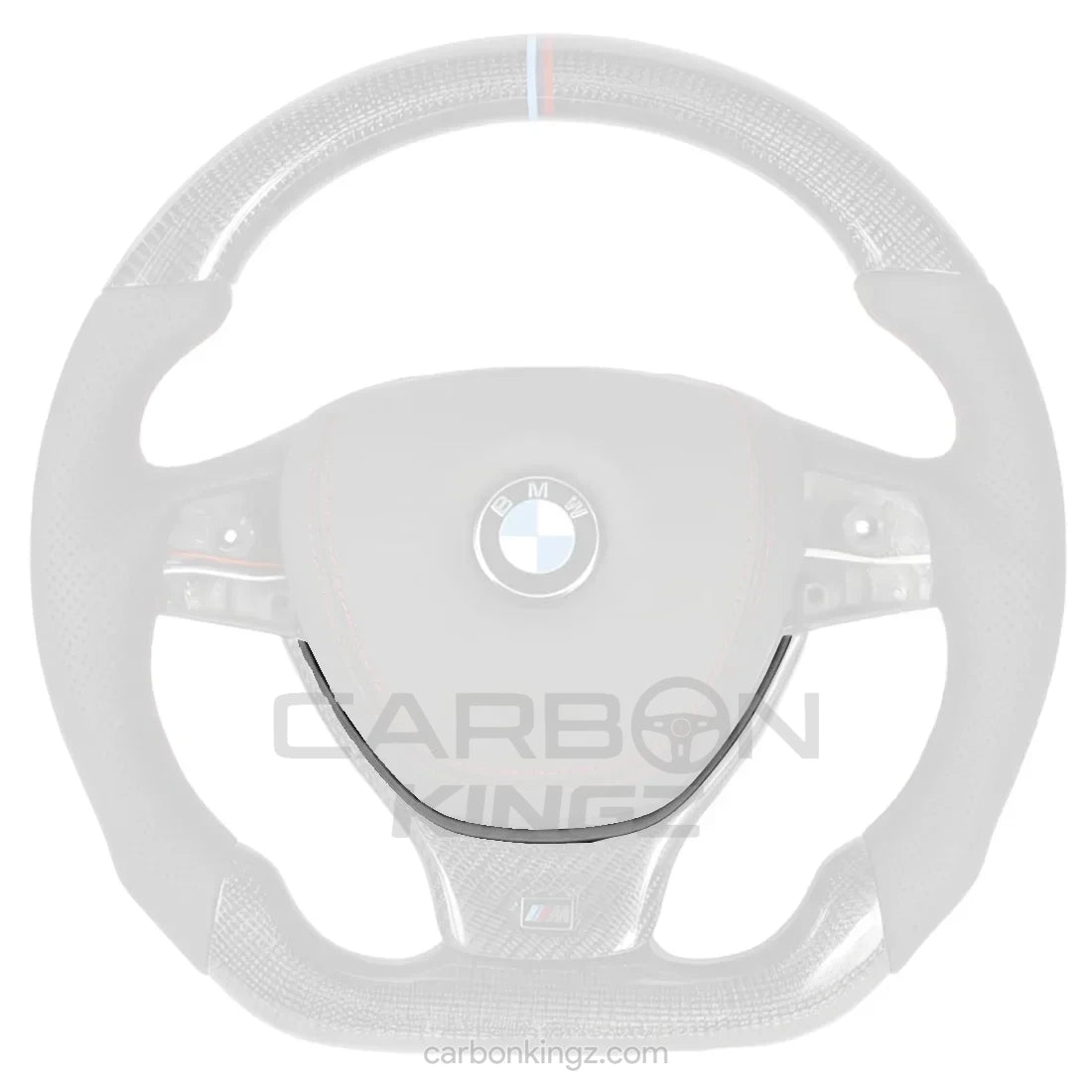 Watermarked - BMW F10 Steering Wheel – Refined Custom Driving Experience Upgrade