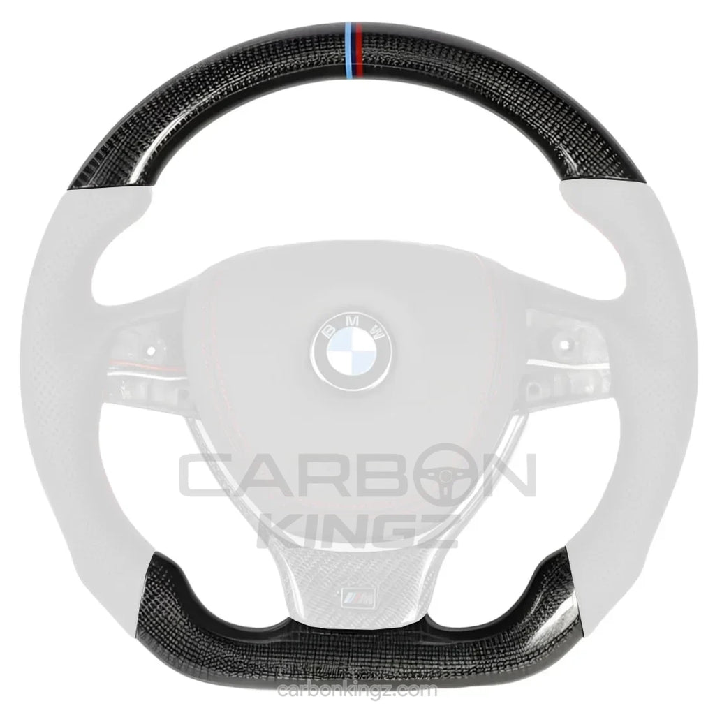 Watermarked - BMW F10 Steering Wheel – Refined Custom Driving Experience Upgrade