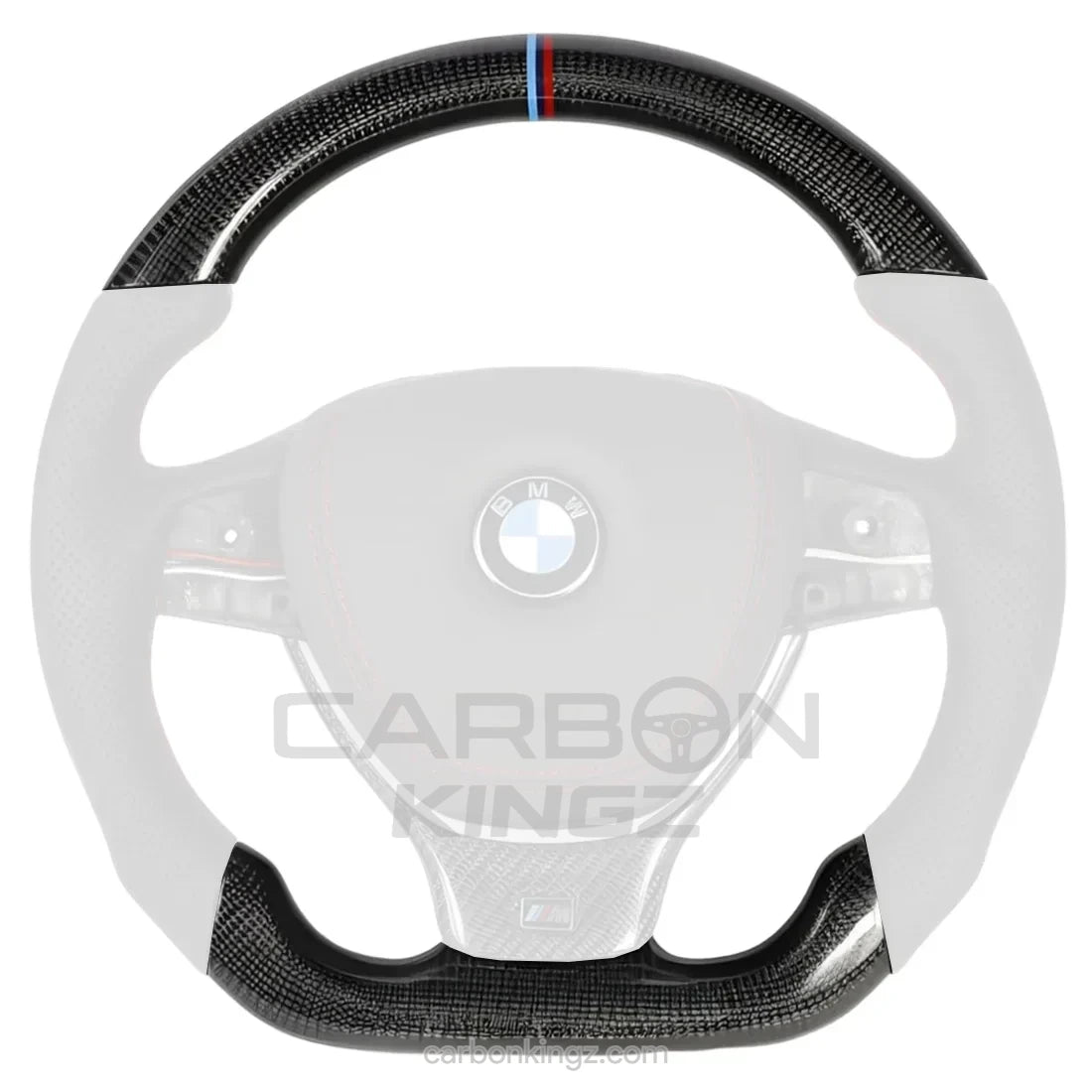 Watermarked - BMW F10 Steering Wheel – Refined Custom Driving Experience Upgrade