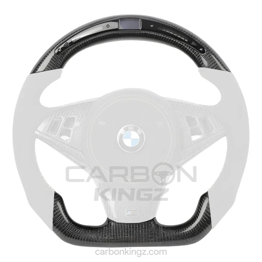 Watermarked - BMW E63 M6 Steering Wheel – High-Performance Luxury Custom Upgrade