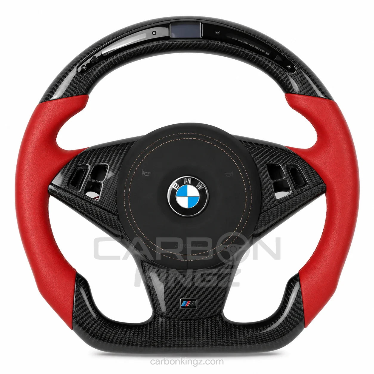 Watermarked - BMW E63 M6 Steering Wheel – High-Performance Luxury Custom Upgrade