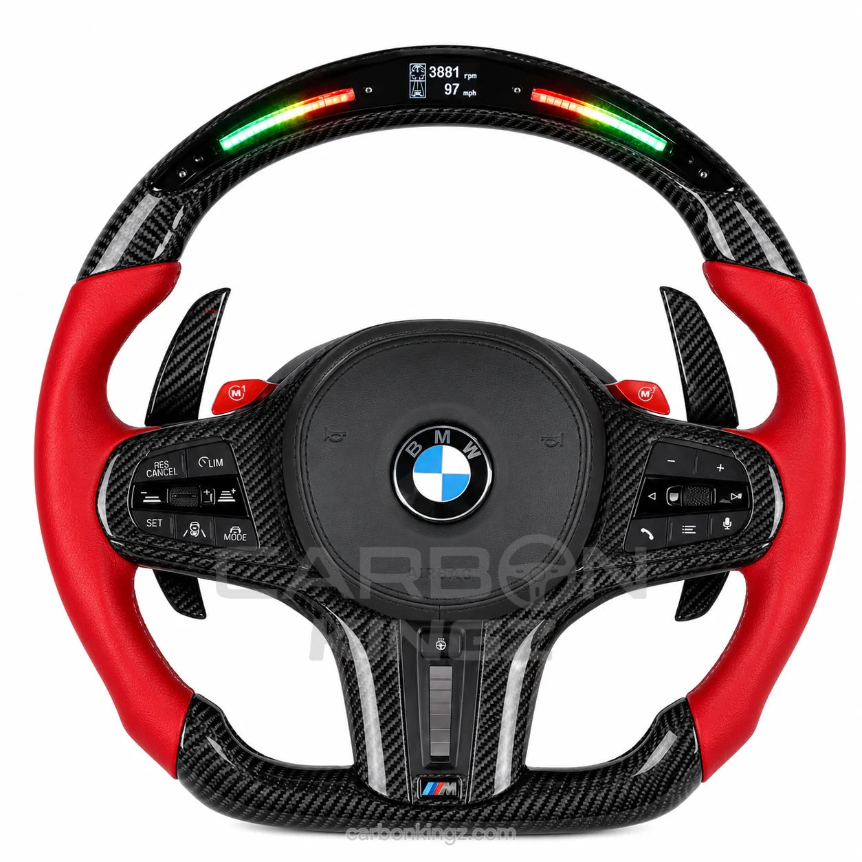 Watermarked - BMW G-Chassis M Steering Wheel – Advanced Custom Driver-Focused Upgrade