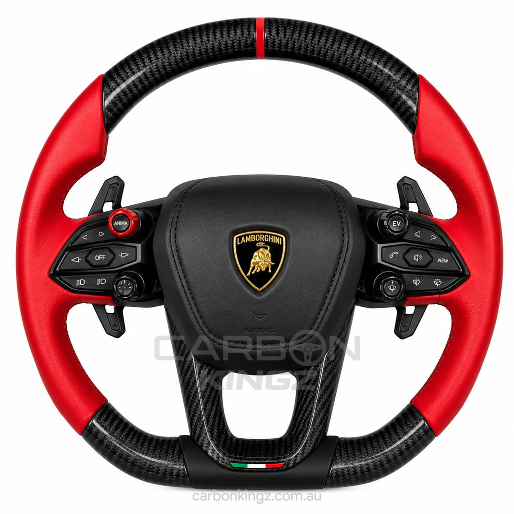 Watermarked - Lamborghini Revuelto Steering Wheel - Performance Upgrade