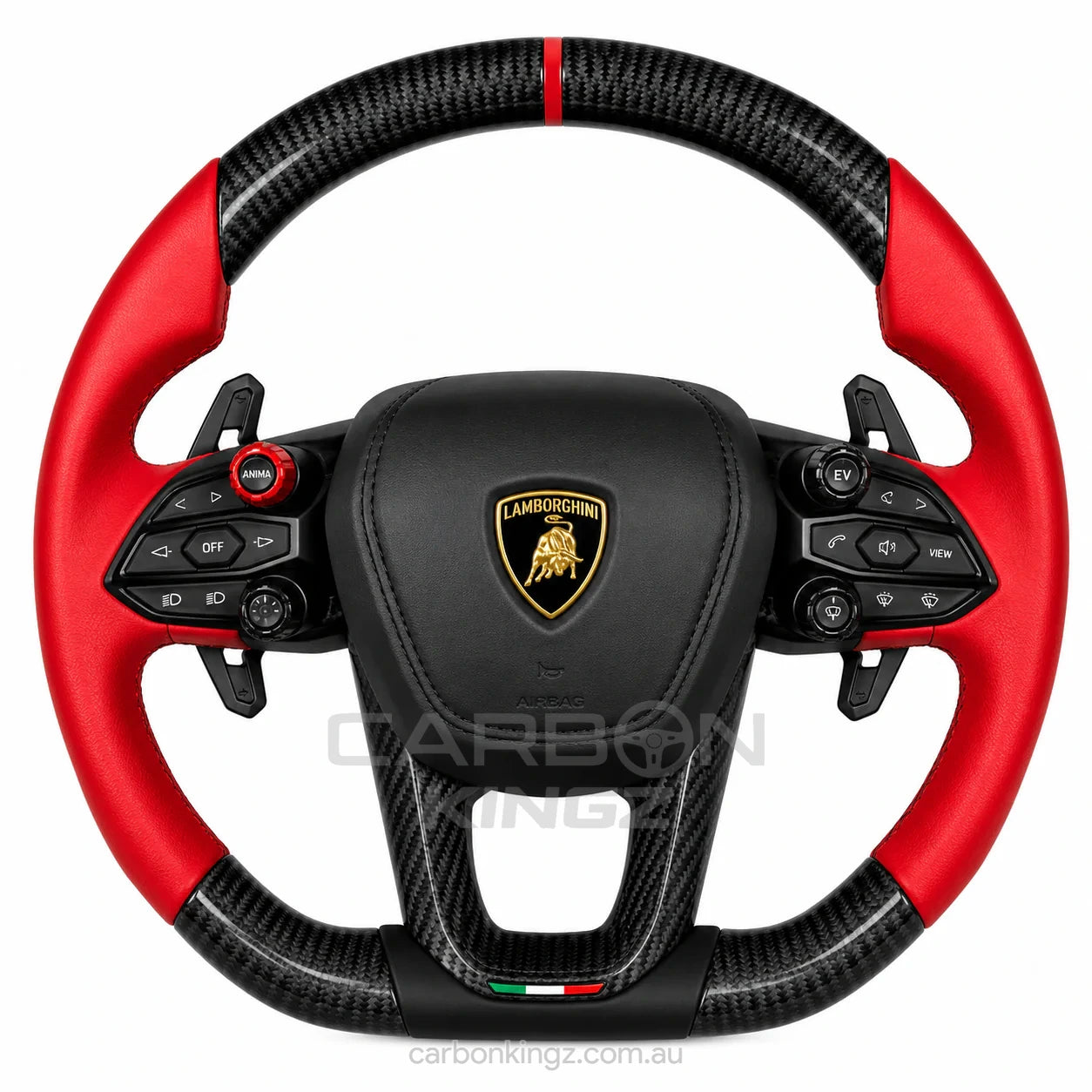 Watermarked - Lamborghini Revuelto Steering Wheel - Performance Upgrade