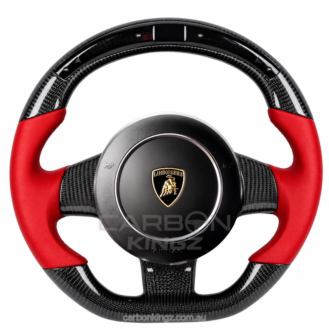 Watermarked - Lamborghini Gallardo Steering Wheel – Classic Exotic Custom Upgrade