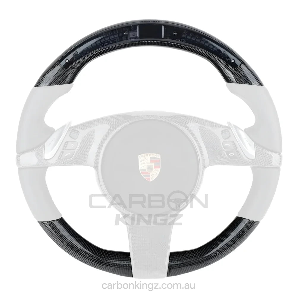 Watermarked - Porsche (2008–2014) Steering Wheel – Classic Custom Performance Upgrade