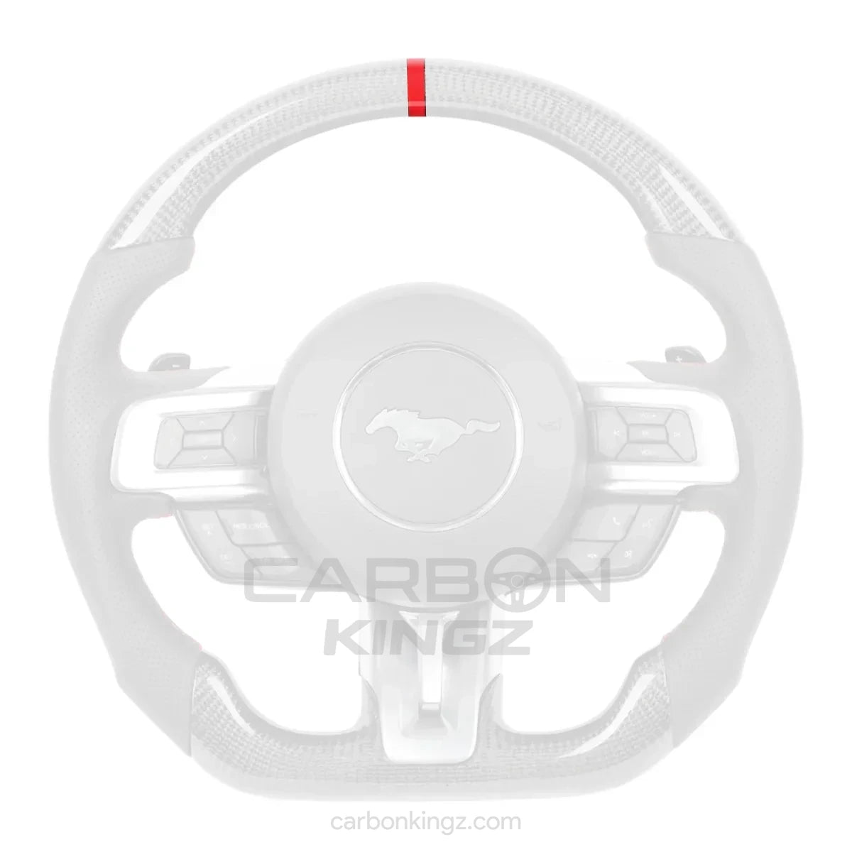 Watermarked - Ford Mustang Steering Wheel – Performance Custom Upgrade