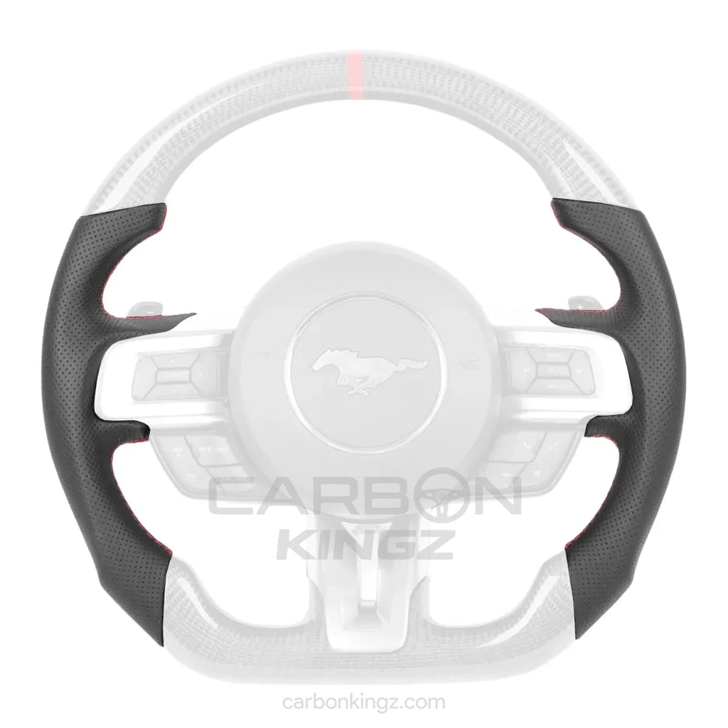 Watermarked - Ford Mustang Steering Wheel – Performance Custom Upgrade