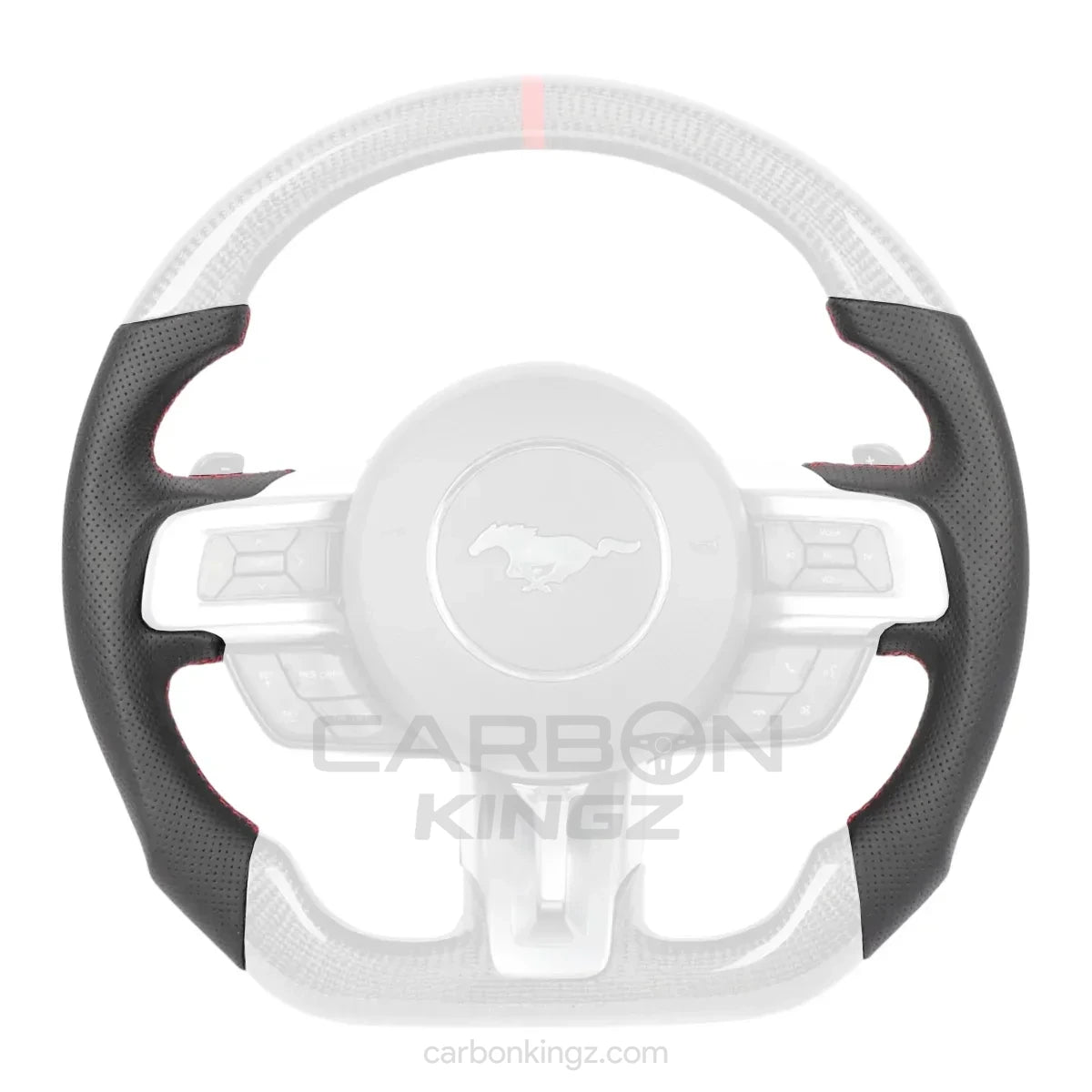 Watermarked - Ford Mustang Steering Wheel – Performance Custom Upgrade