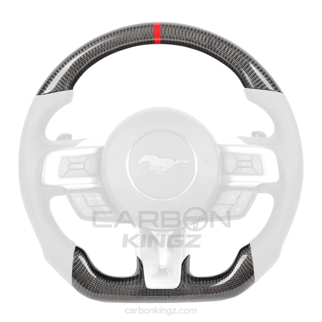Watermarked - Ford Mustang Steering Wheel – Performance Custom Upgrade