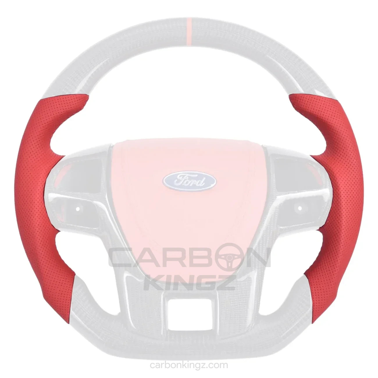 Watermarked - Ford Ranger Wildtrak/Everest Steering Wheel – Rugged Custom Upgrade