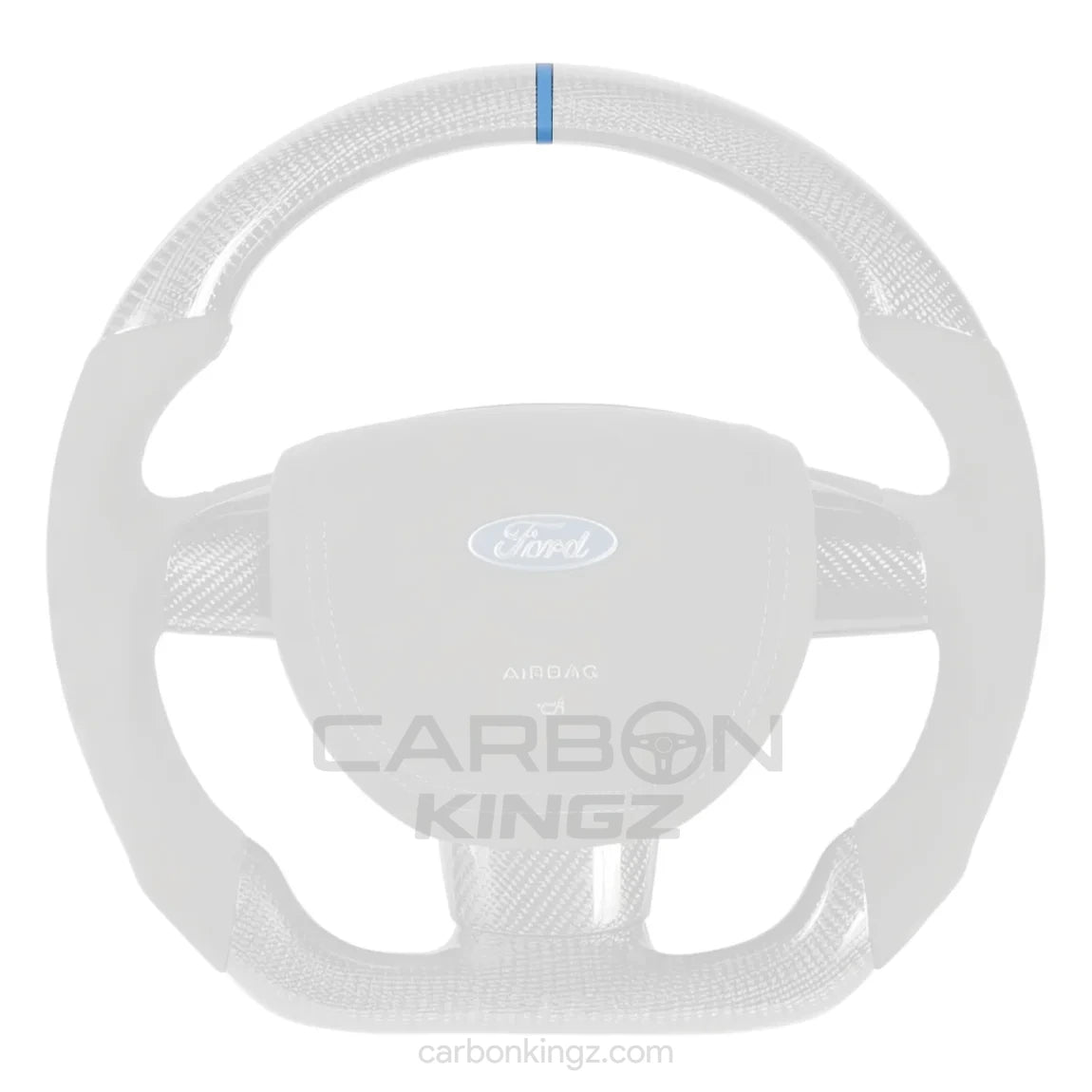 Watermarked - Ford Focus RS 2009–2011 Steering Wheel – Motorsport Inspired Custom Upgrade
