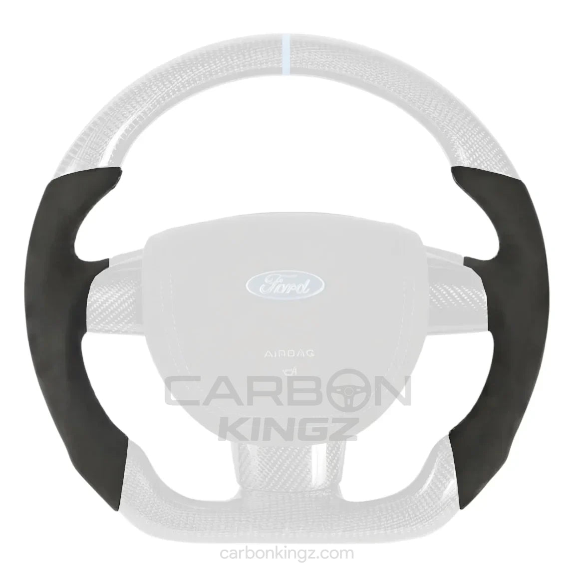 Watermarked - Ford Focus RS 2009–2011 Steering Wheel – Motorsport Inspired Custom Upgrade