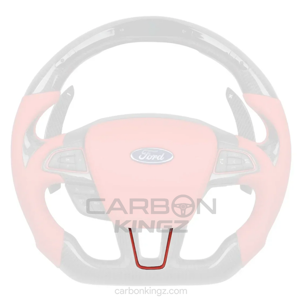 Watermarked - Ford Focus Steering Wheel – Refined Custom Upgrade