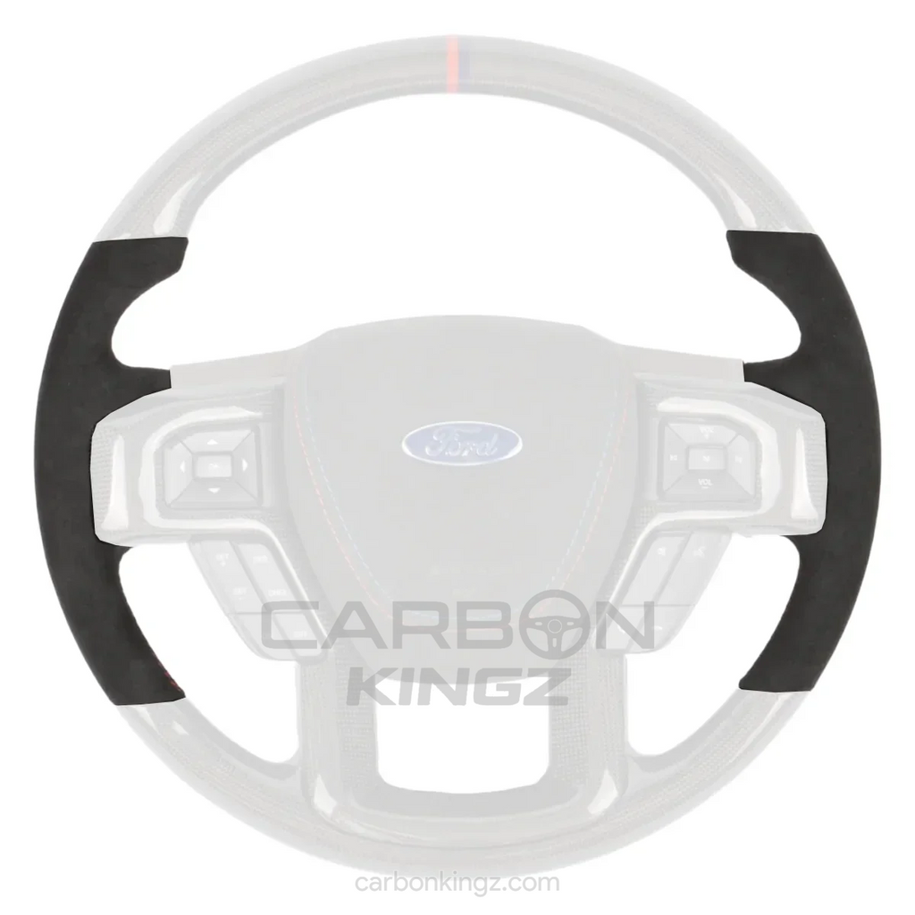 Watermarked - Ford F 150 Steering Wheel – Premium Custom  Upgrade