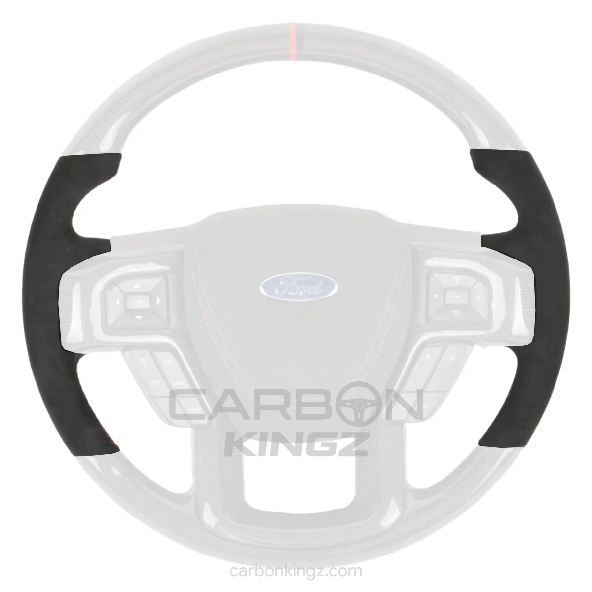 Watermarked - Ford F 150 Steering Wheel – Premium Custom  Upgrade