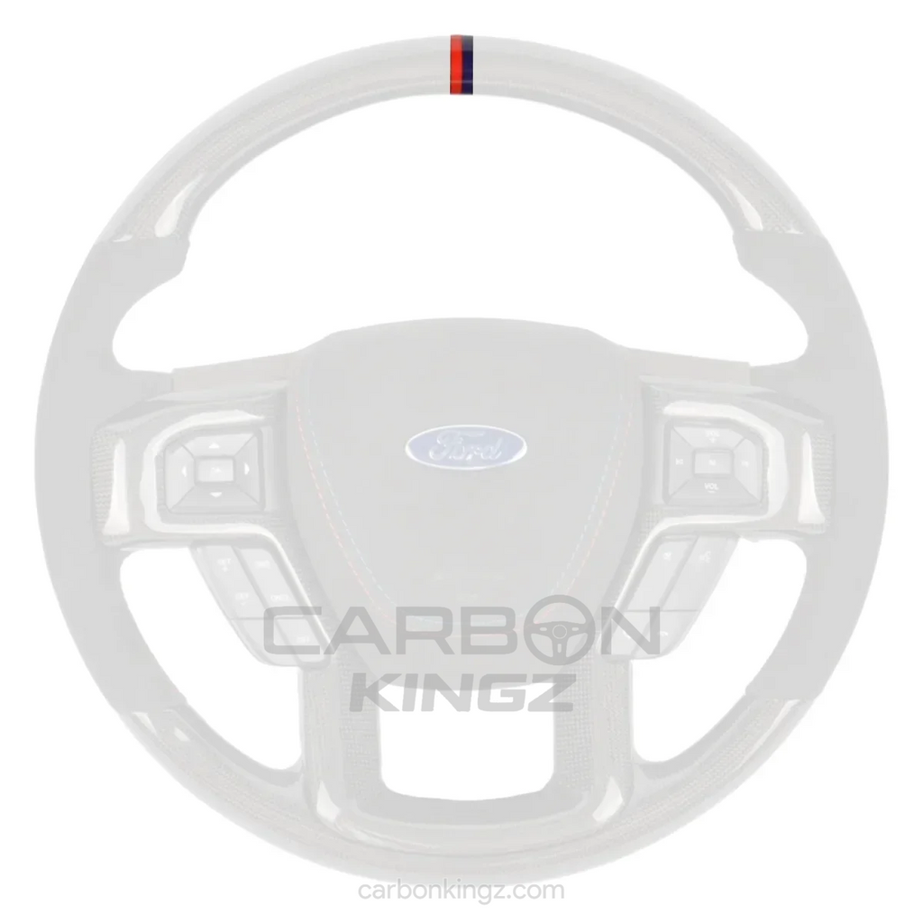 Watermarked - Ford F 150 Steering Wheel – Premium Custom  Upgrade