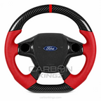Watermarked - Ford Focus 2011–2014 Steering Wheel – Custom  Upgrade