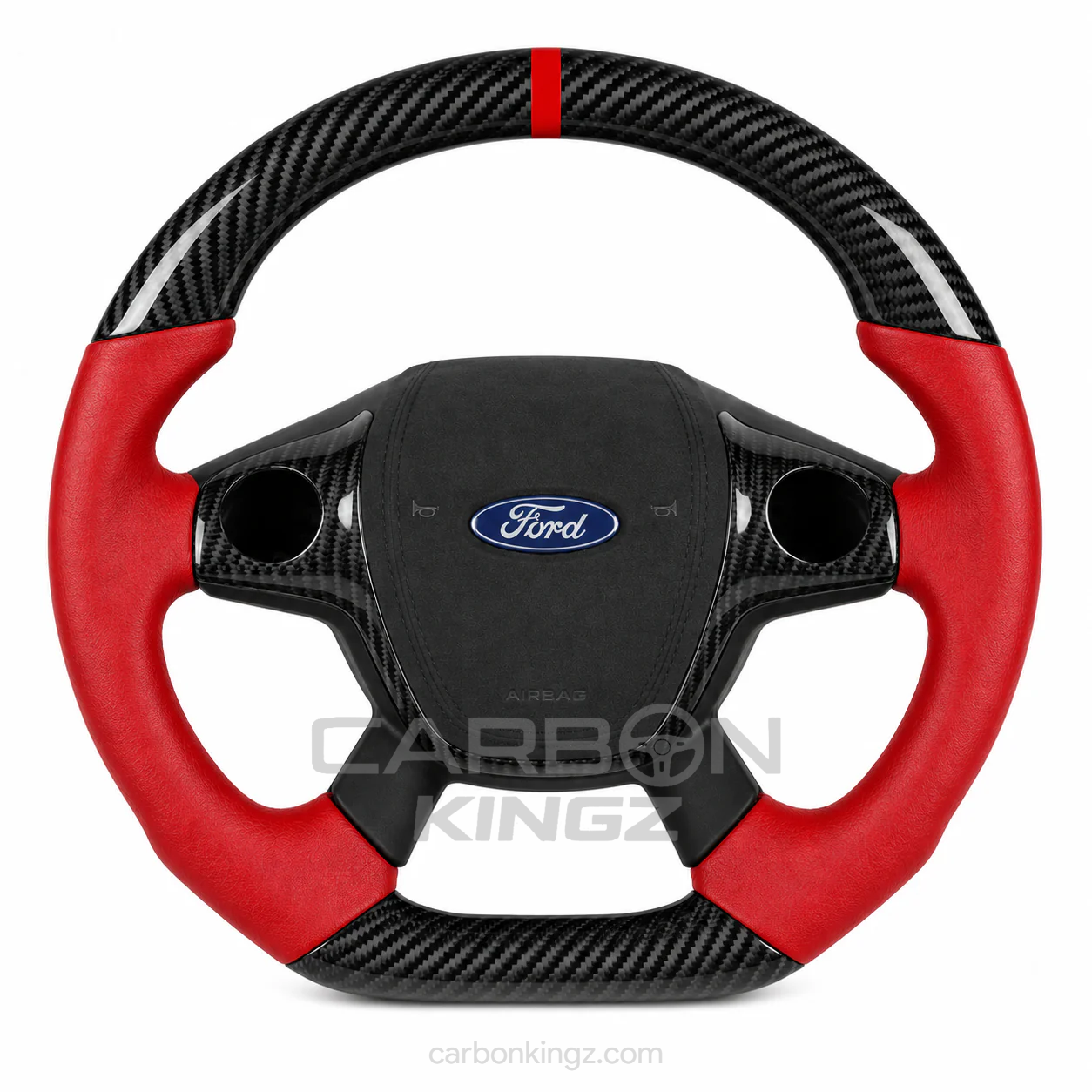 Watermarked - Ford Focus 2011–2014 Steering Wheel – Custom  Upgrade
