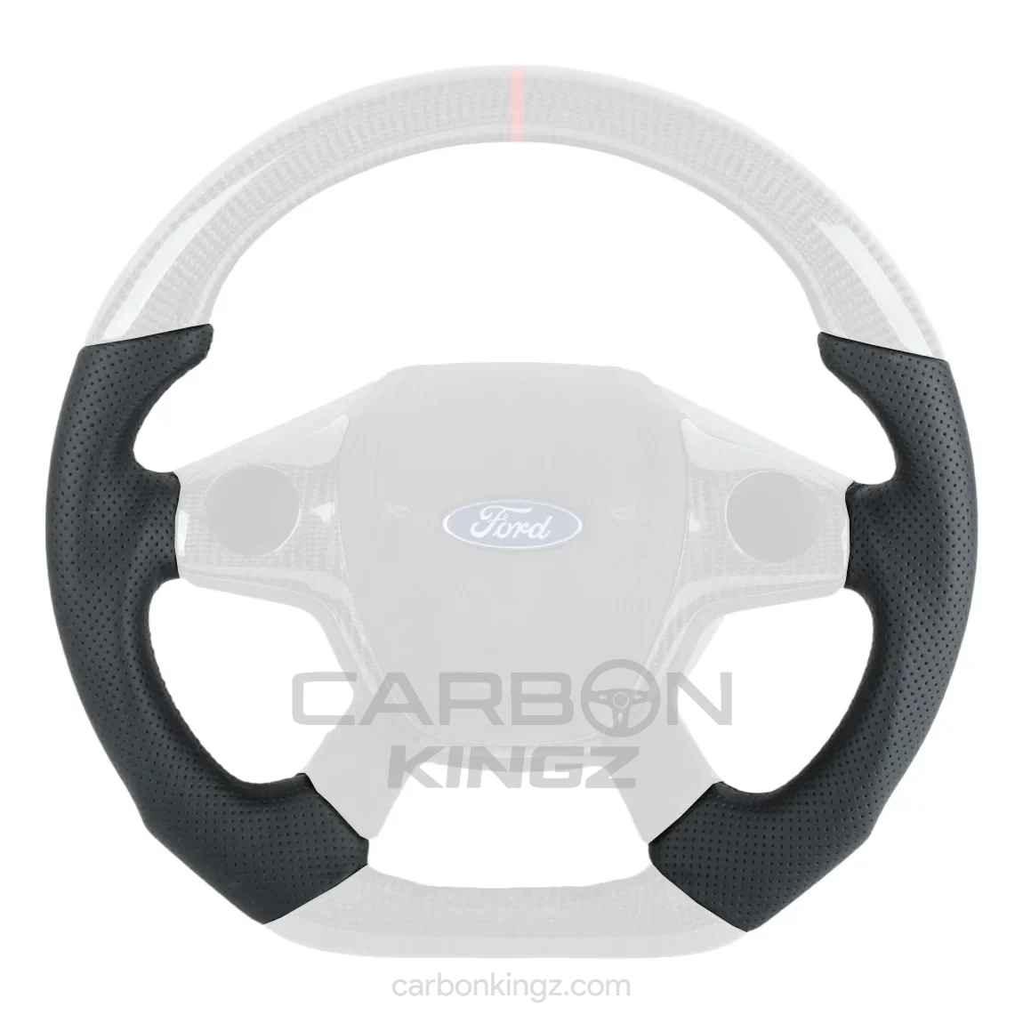 Watermarked - Ford Focus 2011–2014 Steering Wheel – Custom  Upgrade